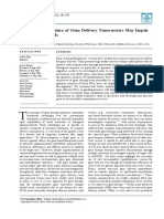 Intrinsic Bio-Signature of Gene Delivery Nanocarriers May Impair Gene Therapy Goals 91754983