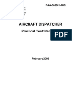 Aircraft Dispatcher: Practical Test Standards