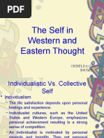 The Self in Western and Eastern Thought