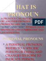 What Is Pronoun