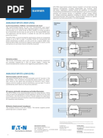 Mtl7700 Range Barrier Applications: Analogue Inputs (High Level)