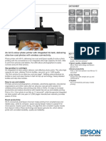 An A4 6-Colour Photo Printer With Integrated Ink Tank, Delivering Ultra-Low-Cost Photos With Wireless Connectivity