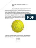 Demostración Teorema Del Coseno para Triángulos Esféricos
