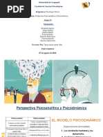 Perspectiva Psicoanalítica y Psicodinámica