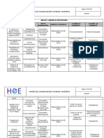 V1 - M-Ssta-05 Matriz de Comunicaciones Internas y Externas