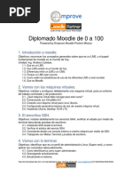 Temario Moodle de 0 A 100