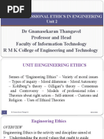 Ge6075 Professional Ethics in Engineering Unit 2