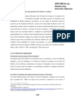 MASSONE Y NUÑEZ - Los Profesores de Historia Como Profesores de Lectura y Escritura