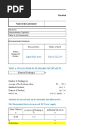 Uncertainty Assessment For DC Power Supply: SKC Compliance Lab