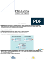 Introduction To Air-Conditioning: Bgssap - Building Services Iii 1