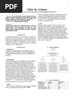 Informe Taller Arduino