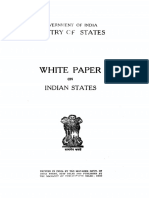 White Paper On Indian States 1950 PDF