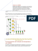 Indicador de Temperatura Con LM324