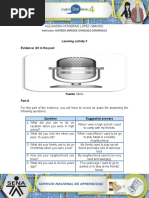 Learning Activity 3 Evidence: All in The Past: Fuente: SENA