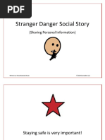 Stranger Danger Social Story