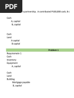 August 11 Partnership Formation