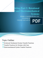 System Modeling Part 2: Rotational Mechanical and Electromechanical Systems