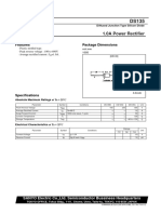 1.0A Power Rectifier: Package Dimensions Features