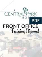 Front Office: Training Manual