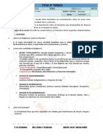 5° - FICHA DE TRABAJO - CÉLULA II-2020 Alguiar