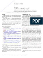 Using Atmospheric Pressure Rotating Cage: Standard Test Method For