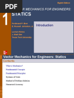 Statics: Vector Mechanics For Engineers