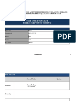 Test Case Document User Acceptance Testing