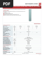 Optimizer® Panel Dual Polarized Antenna, 790-960, 65deg, 17.8dbi, 2.6M, Vet, 0-10deg