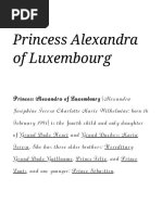 Princess Alexandra of Luxembourg - Wikipedia