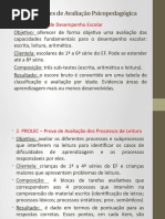 Provas e Testes de Avaliacao Psicopedagogica (Salvo Automaticamente)