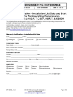 ER-10-4-01 EN Installation List Data and Start Up Checks