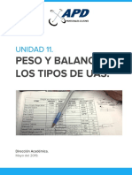 Peso y Balance en Los Tipos de Uas 11 PDF