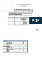 New Course Outline Anatomy