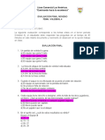 EVALUACION FINAL 3P Fisica