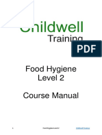 Childwell Training - Food Hygiene Level 2 Course Manual