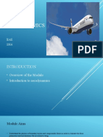 Aircraft Aerodynamics: Iiae 2016