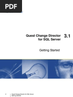 Quest Change Director For SQL Server: Getting Started