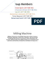 Milling Machine (Group 7)