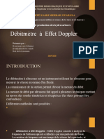 Débimètre Effet Doppler.