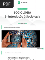 Introdução A Sociologia PDF