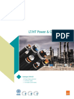 LT/HT Power & Control Cables: Catalogue 2019-20