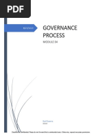 Operation Auditing - Module 4 - Governance Process