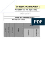 Matriz de Riesgos Canchas Sintetica V&V