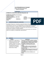 Plan de Gestion Financiera 1