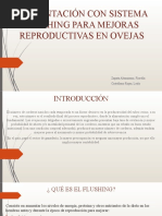 Alimentación Con Sistema Flushing para Mejoras Reproductivas en