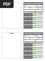 Carta de Vacinacao A4