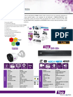 Kit de CCTV Camaras Top Vision