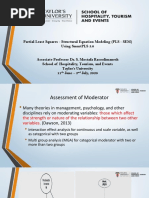 Free Online Course On PLS-SEM Using SmartPLS 3.0 - Moderator and MGA