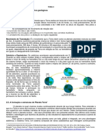 TEMA 3 O Planeta Terra e Seus Aspectos Geológicos