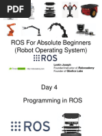 ROS For Absolute Beginners (Robot Operating System) : Lentin Joseph